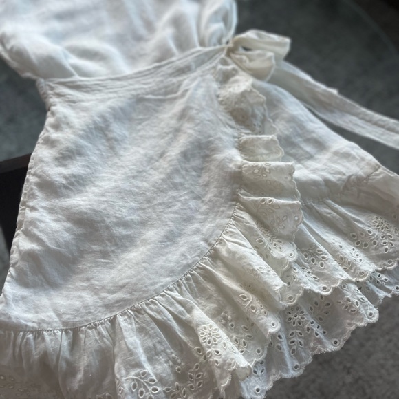 Aritzia Wilfred La Boheme Ninette new linen casual summer boho Dress Size XXS, M - Picture 16 of 16